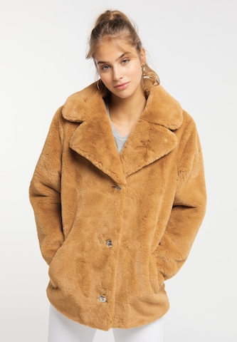 MYMO Between-season jacket in Beige: front