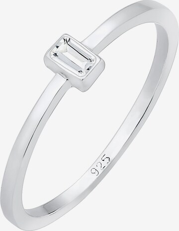 Bague ELLI PREMIUM en argent : devant