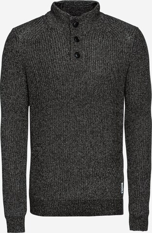 s.Oliver Pullover in Schwarz: predná strana