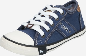 MUSTANG Sneakers in Blauw: voorkant