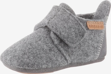 BISGAARD Hausschuh 'Wool Baby' in Grau: predná strana