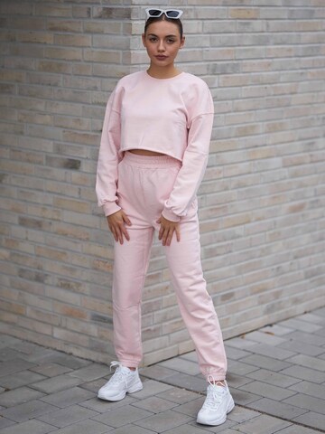 Pastel Pink Sweat Look by ABOUT YOU Limited