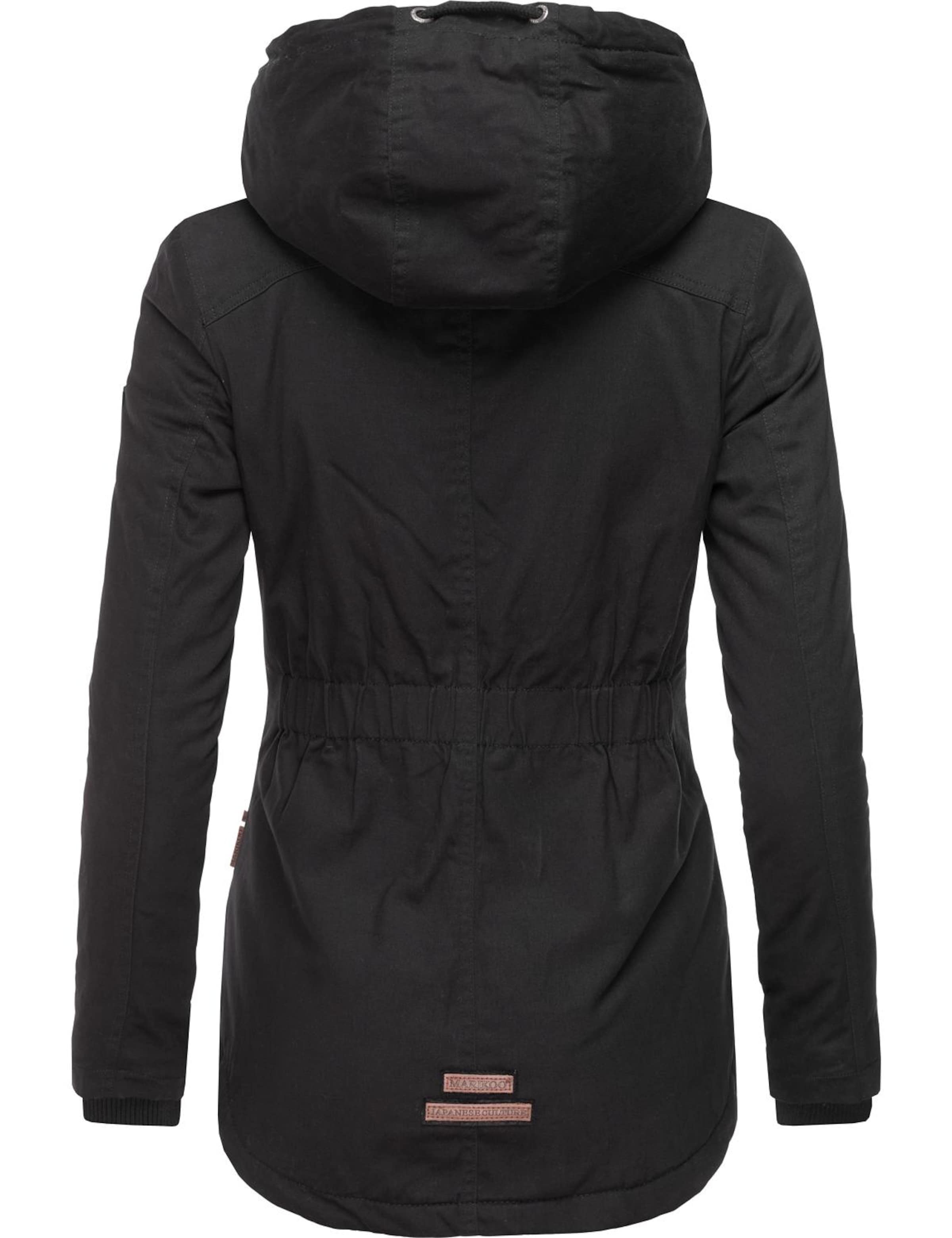 MARIKOO Talveparka 'Bikoo', värv must