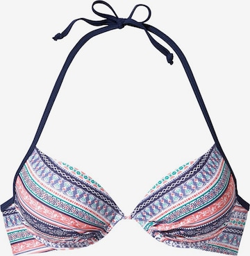 s.Oliver Push-up Bikinitop in Lila: voorkant