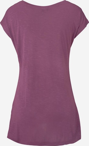 T-shirt LASCANA en violet