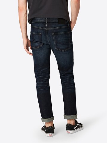 JACK & JONES Slimfit Jeans 'TIM JJORIGINAL' in Blauw: terug