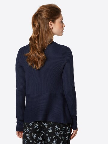 ESPRIT Knit Cardigan in Blue: back