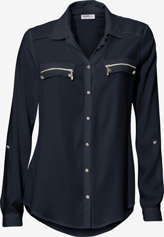 Camicia da donna di heine in blu: frontale