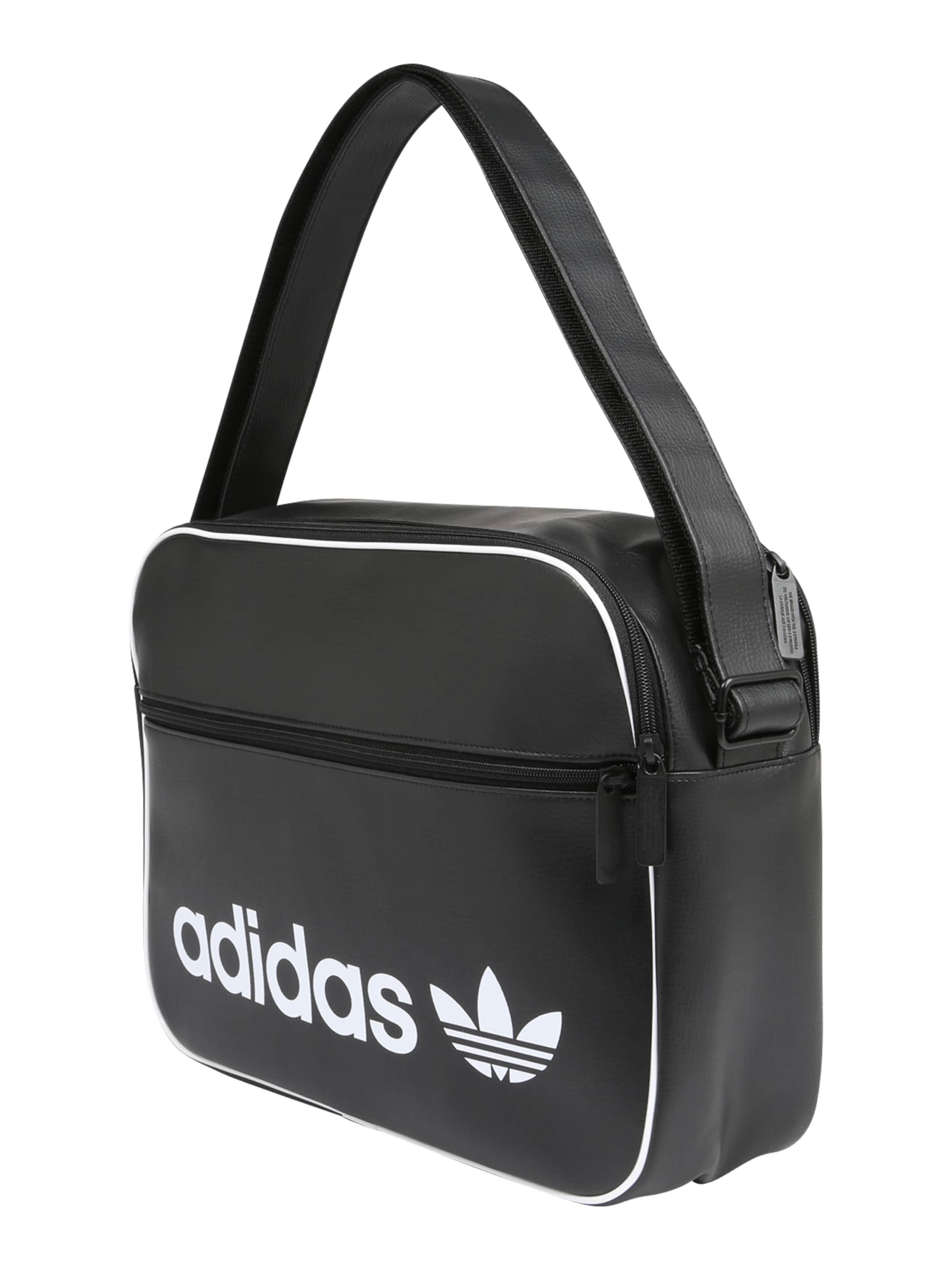 Adidas Originals Tasche Airliner In Schwarz Weiss About You