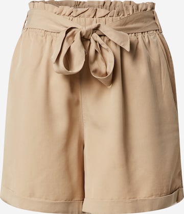 TOM TAILOR DENIM Loosefit Shorts in Beige: predná strana