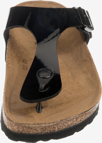 Sandales 'Gizeh' BIRKENSTOCK en noir