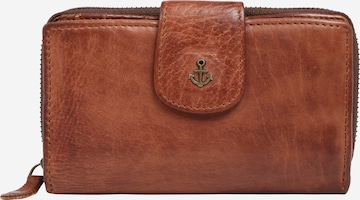 Harbour 2nd Wallet 'Linn' in Brown: front