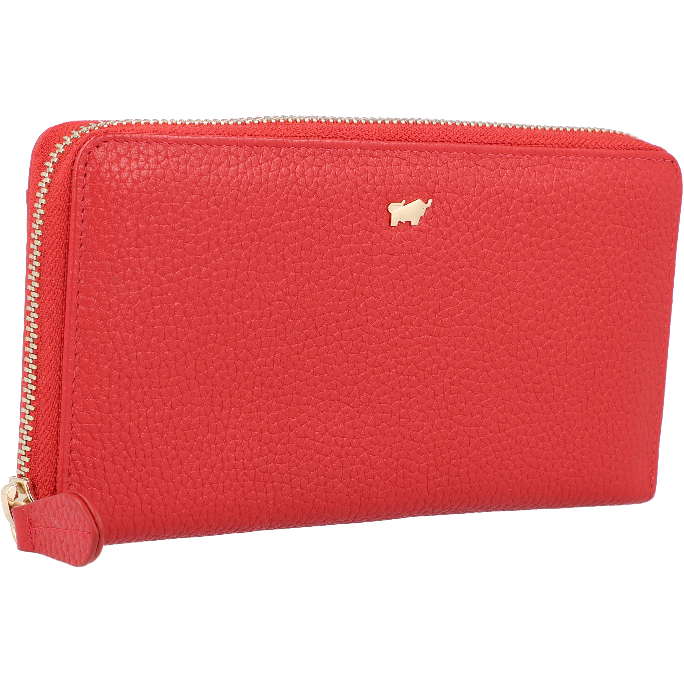 Braun Büffel Portemonnee 'Asti' in Rood: voorkant