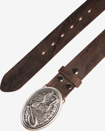 RETTUNGSRING by showroom 019° Belt 'Bike' in Brown