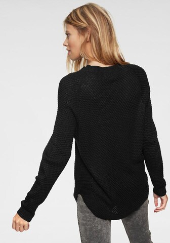 Aniston CASUAL Pullover in Schwarz