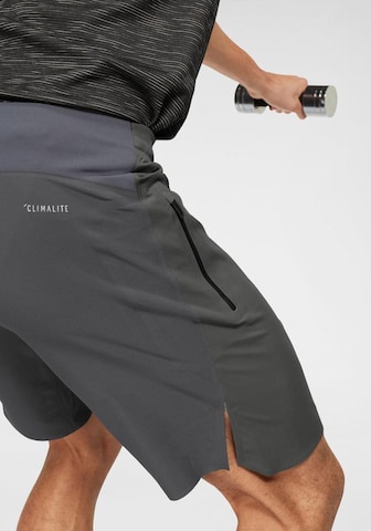 ADIDAS PERFORMANCE Regular Sporthose in Grau