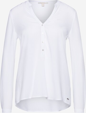 ESPRIT Blouse in Wit: voorkant