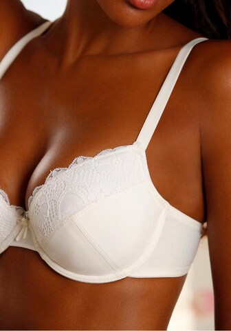 PETITE FLEUR Push-up BH in Zwart