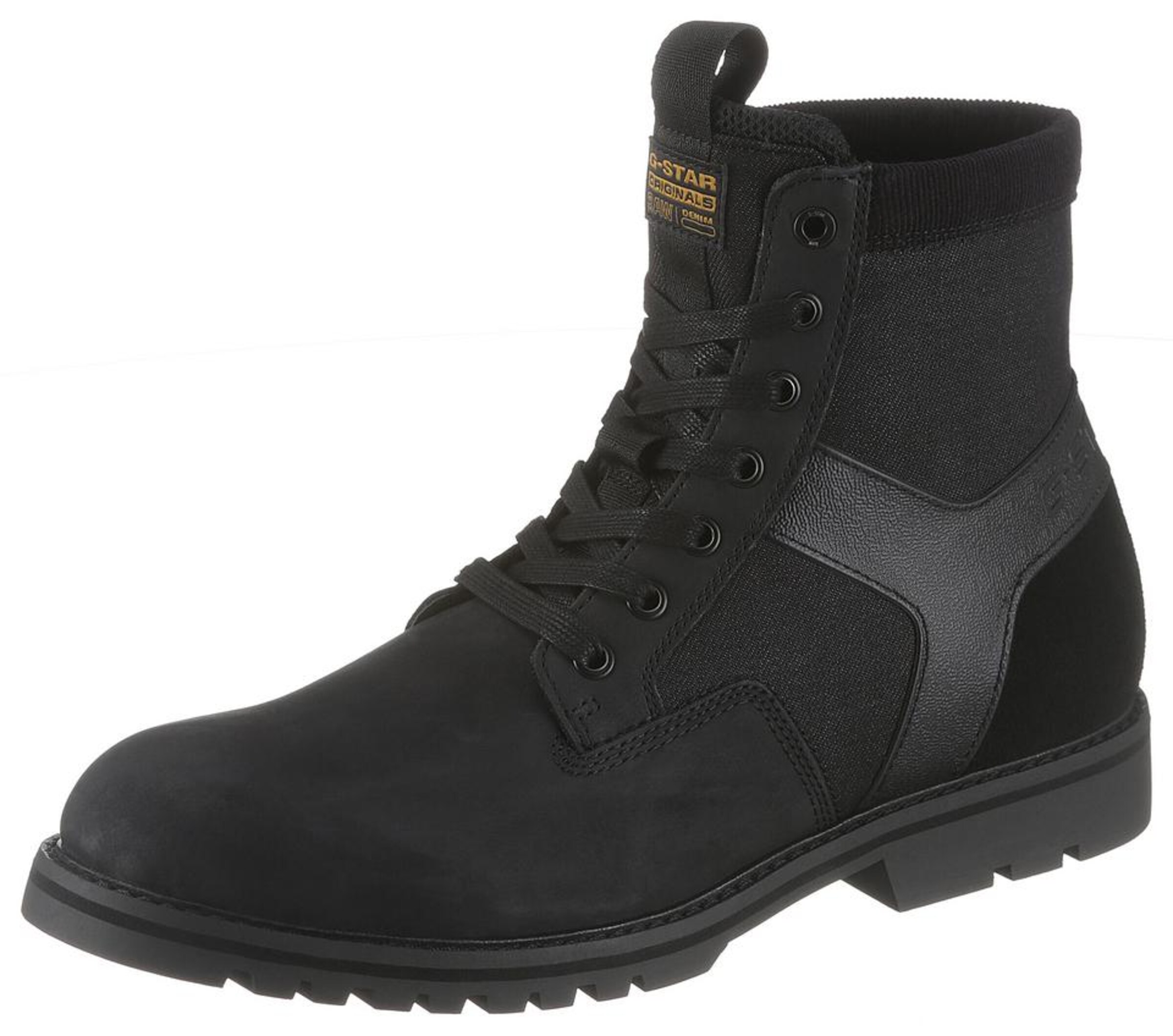 G-STAR RAW - Veterboots in de kleur Zwart