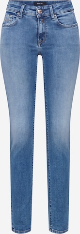 REPLAY Skinny Jeans in Blauw: voorkant