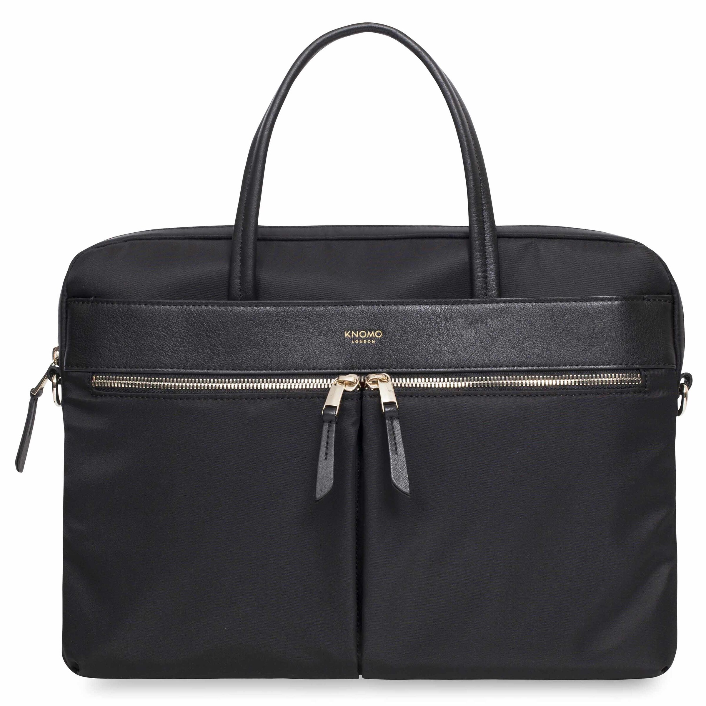 KNOMO - Aktentas 'Hanover' in de kleur Zwart