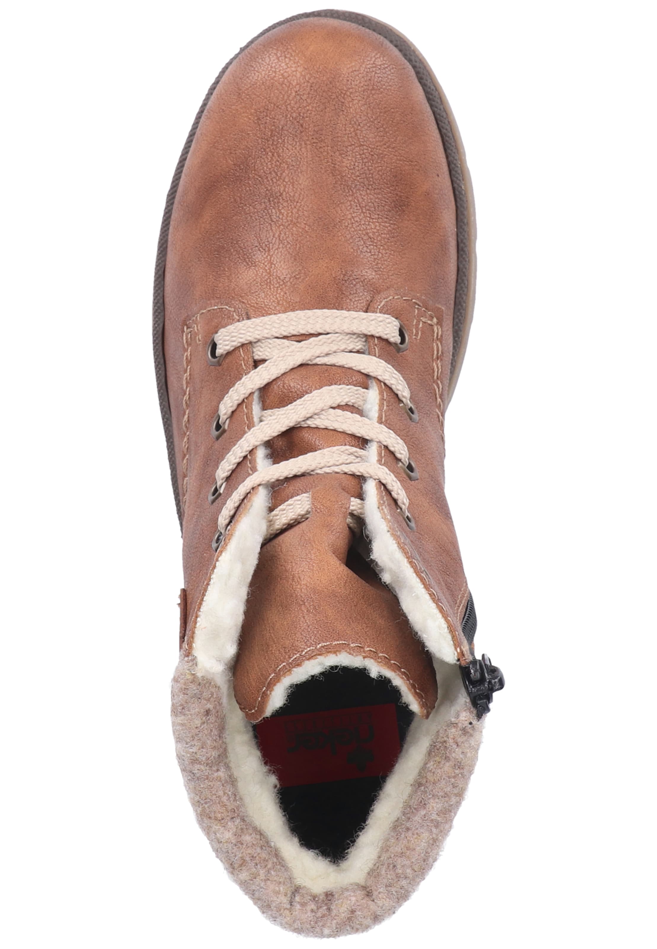 Rieker - Botim com fivela em castanho