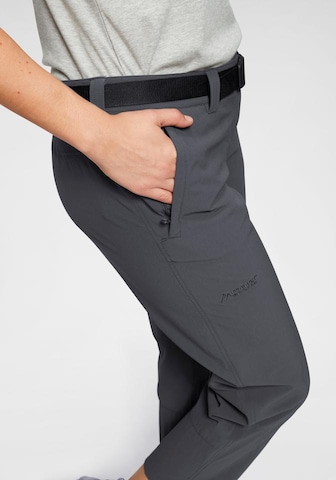 Maier Sports Regular Workout Pants 'Lula' in Grey