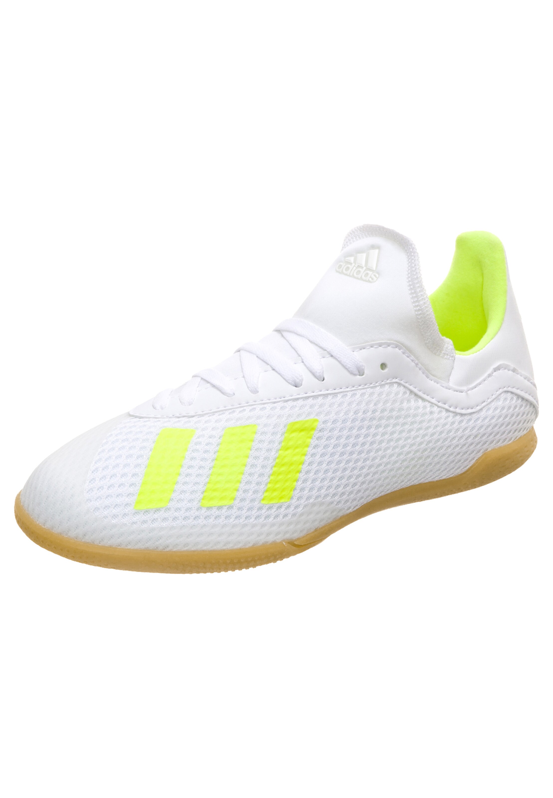 ADIDAS PERFORMANCE - Sportschoen 'X 18.3 Indoor' in de kleur Neongeel