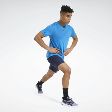 Regular Pantalon de sport Reebok en bleu