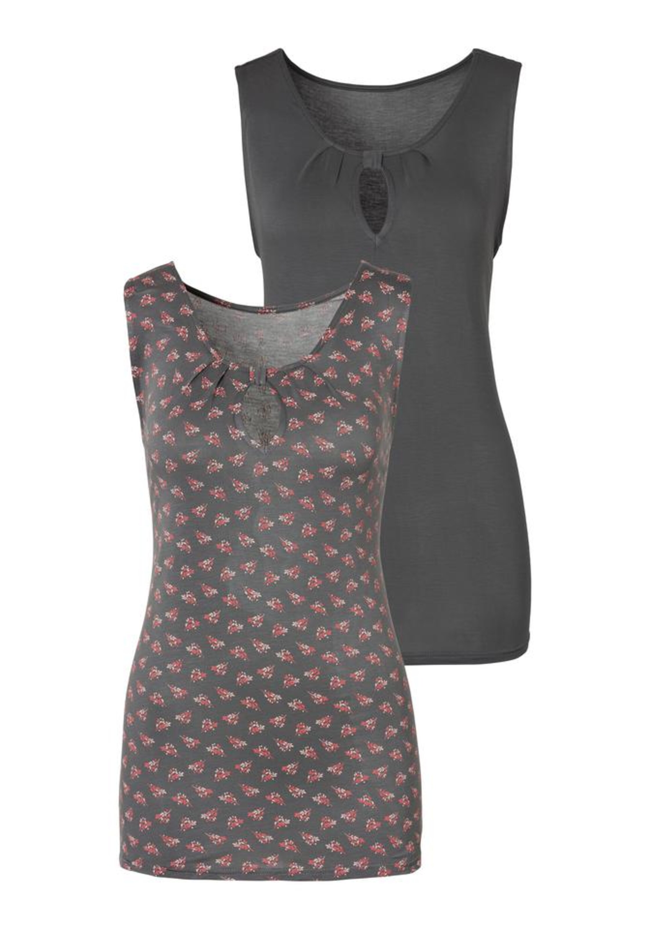 LASCANA Top in Black: front