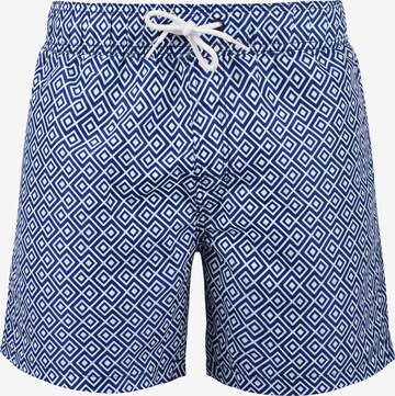 BLEND Board Shorts 'Meo' in Blue: front