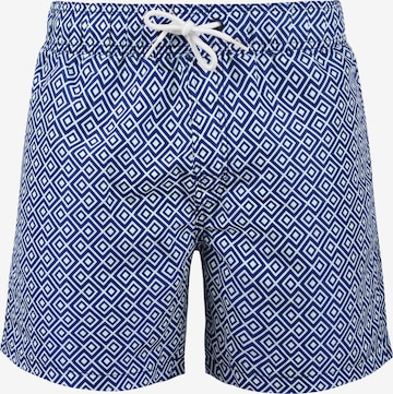 BLEND Board Shorts 'Meo' in Blue: front