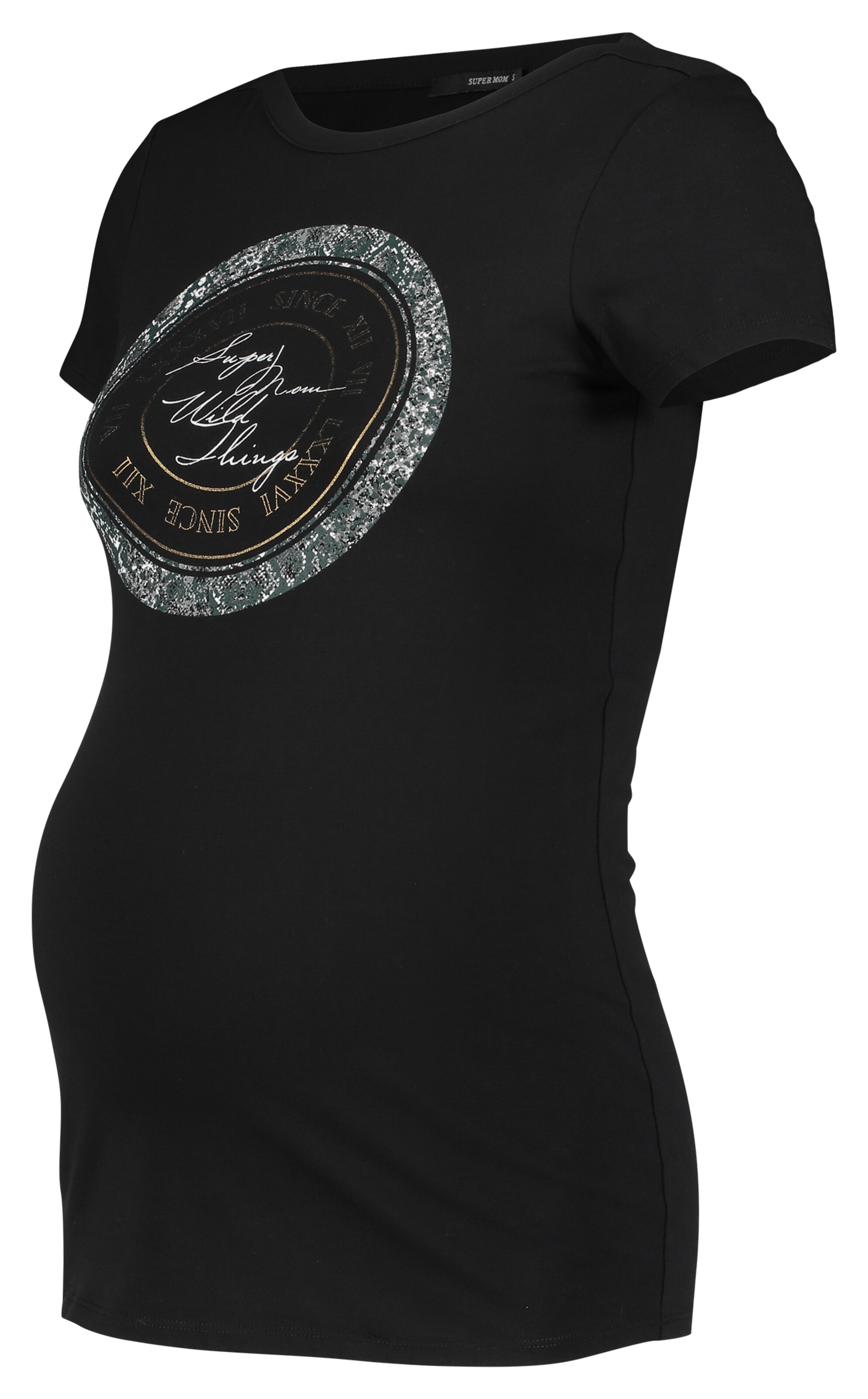 Supermom - T-Shirt in schwarz