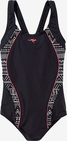 KangaROOS Swimsuit in Black: front