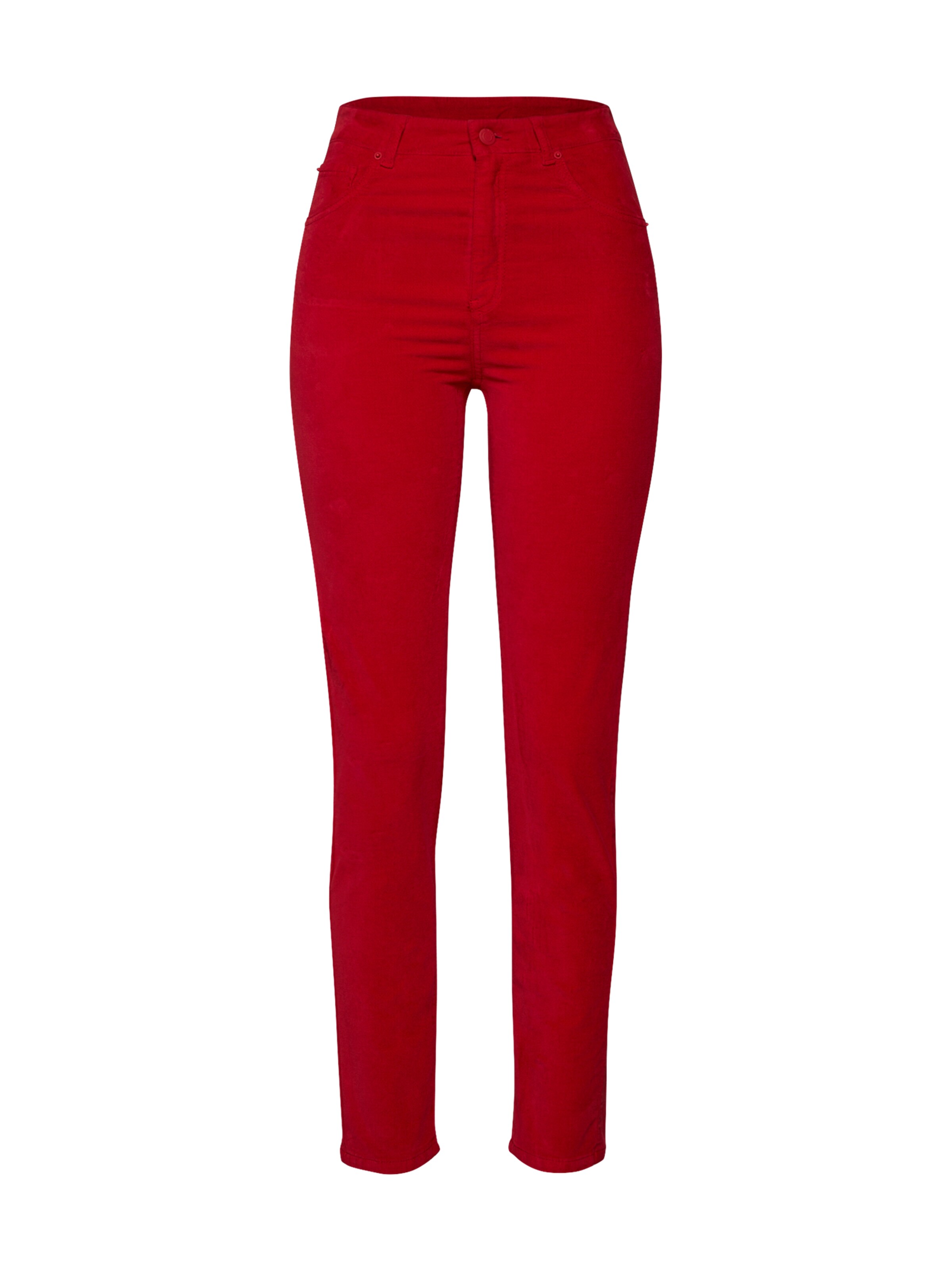 BOSS - Broek 'Savelvia-D' in de kleur Rood