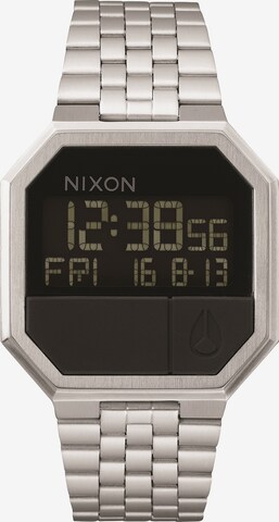 Nixon Digitális órák 'Re-Run' - ezüst: elől