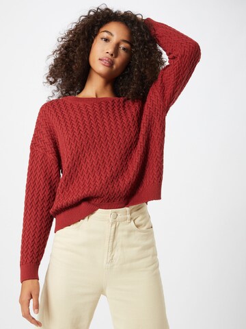 ABOUT YOU Pullover 'Layla' in Rot: predná strana