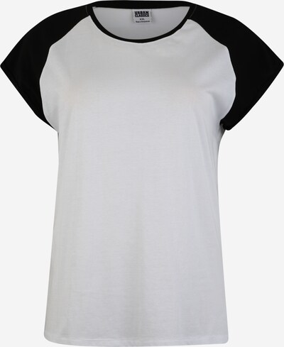 Urban Classics Camiseta en negro / blanco, Vista del producto