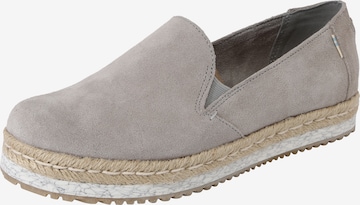 TOMS Espadrilles 'Palma' in Grijs: voorkant