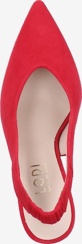 Lodi Pumps in Red