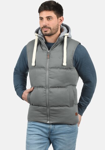 BLEND Vest 'Jens' in Grey: front