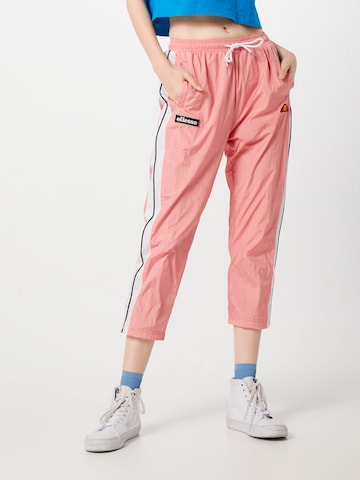 ELLESSE Loose fit Pants 'Phantom' in Pink: front