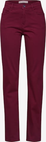 BRAX Regular Jeans 'Carola' in Rood: voorkant