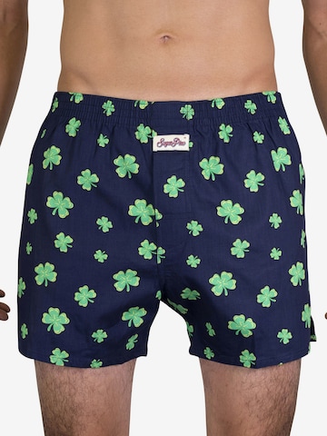 Boxers ' Lucky Charm ' Sugar Pine en bleu : devant