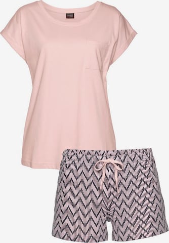 VIVANCE Schlafanzug in Pink: predná strana