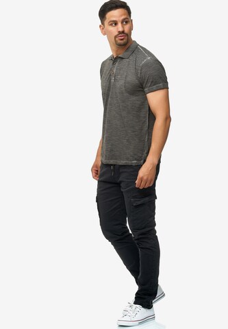 Regular Pantalon cargo 'Broadwick' INDICODE JEANS en noir