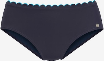 LASCANA Bikini Bottoms in Blue: front