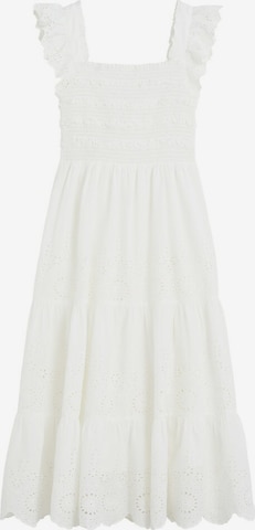 Robe 'Viqui' MANGO en blanc : devant