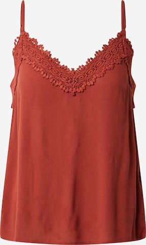 ABOUT YOU Top 'Arven' in Rood: voorkant