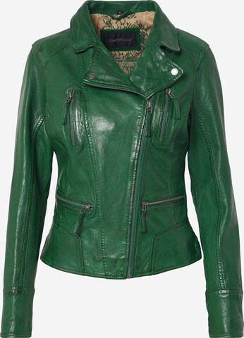 OAKWOOD Between-Season Jacket in Green: front